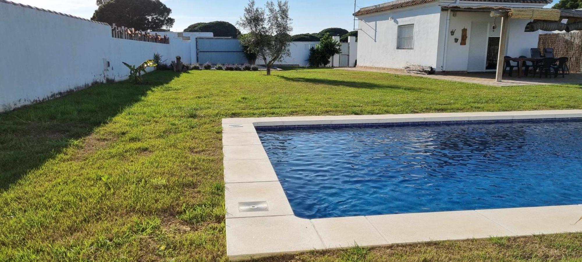 Las Casitas De La Barrosa Con Jardin Y Piscina 치클라나 데 라 프론테라 객실 사진